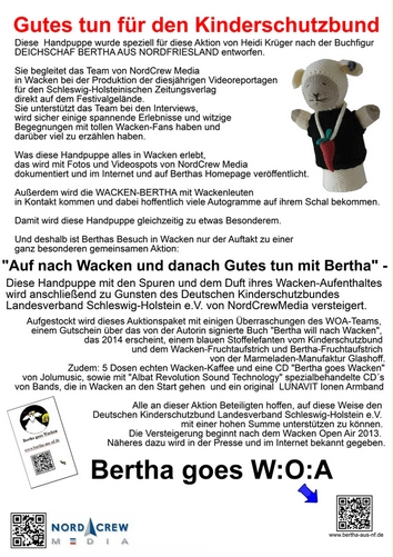 Bertha goes WOA 2 sehr klein