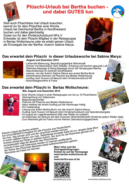 Pl�schi-Urlaub buchen PLAKAT_klein